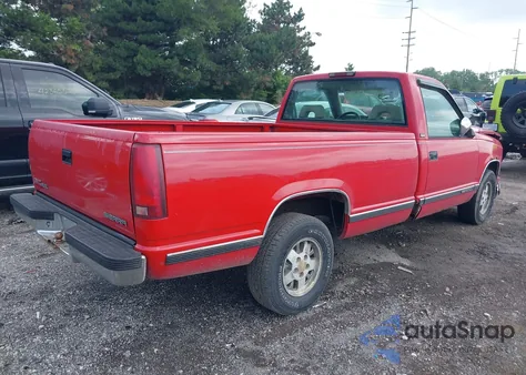 1994 GMC Sierra C1500 из США, поврежденный, VIN 1GTEC14H1RZ541750